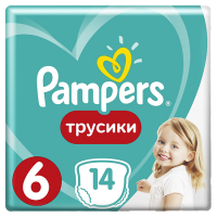 PAMPERS PANTS ТРУСИКИ РАЗМЕР 6 N14