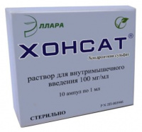 ХОНСАТ 100 МГ/МЛ 1МЛ N10 АМП Р-Р В/М
