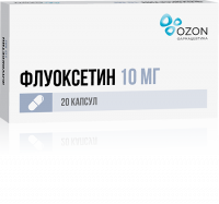 ФЛУОКСЕТИН капс 10мг N20  ОЗОН