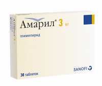 АМАРИЛ таб 3мг N30