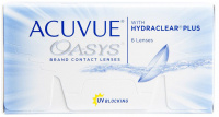 ЛИНЗЫ ACUVUE OASIS 8,4 №6 (-9,00)