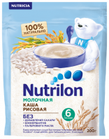 НУТРИЛОН КАША молочная Рисовая Grains & Milk 200г