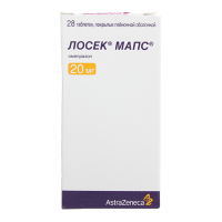 ЛОСЕК МАПС таб 20мг N28