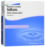 ЛИНЗЫ BAUSCH&LOMB SOFTLENS Daily Disposable 8,6 №90 (-2,25)