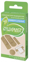 ПЛАСТЫРЬ LUXPLAST Универсальные (неткан/телесн) №40 # М