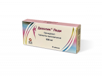 ДАЗОЛИК ЛЕДИ таб ваг 500мг N6