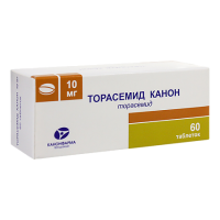 ТОРАСЕМИД-КАНОН таб 10мг №60
