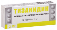 ТИЗАНИДИН таб 2мг №30  Березовский ФЗ