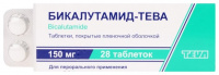 Бикалутамид-тева таб. п.п.о. 150мг N28
