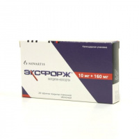 ЭКСФОРЖ таб 10мг/160мг N28