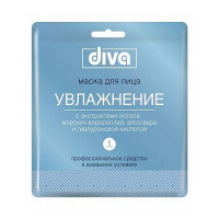 ДИВА Маска д/лица Увлажнение N1