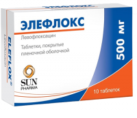 ЭЛЕФЛОКС таб 500мг N10