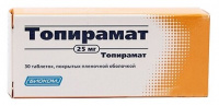 ТОПИРАМАТ таб 25мг №30  Биоком