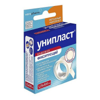 ПЛАСТЫРЬ УНИПЛАСТ катушка 1,25х500 (нетканный)