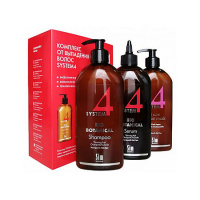 СИСТЕМ 4 КОМПЛЕКС от выпад волос (Шампунь500мл+Маска500мл+Сыворотка500мл)