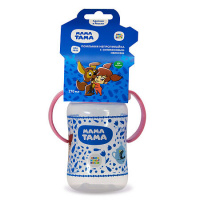МАМА ТАМА Поильник-непроливайка с силиконовым носиком 6+ 270мл (синий)