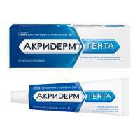 АКРИДЕРМ ГЕНТА 0,05%+0,1% 30,0 МАЗЬ Д/НАРУЖ ПРИМ