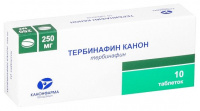 ТЕРБИНАФИН-КАНОН таб 250мг N10
