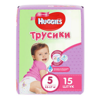 ХАГГИС трусики LITTLE WOLKERS Девочки XL (13-17кг) N15