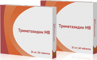 ТРИМЕТАЗИДИН МВ таб 35мг N30  ОЗОН