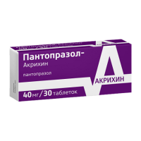 ПАНТОПРАЗОЛ-АКРИХИН таб 40мг №30