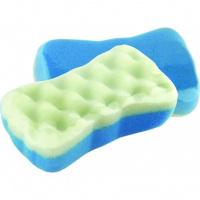 МД (40505) Мочалка с массажным слоем