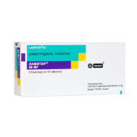 ЛАМИТОР таб 50мг N30 #