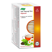 ЧАЙ ЭВАЛАР БИО Черный (ромашка) ф/п N20