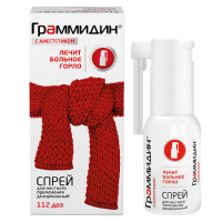 ГРАММИДИН АНЕСТЕТИК спрей 112доз #