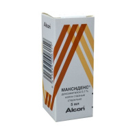 МАКСИДЕКС кап гл 0,1% 5мл