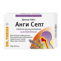 ДОКТОР ТАЙСС АНГИ СЕПТ Шалфей таб №24
