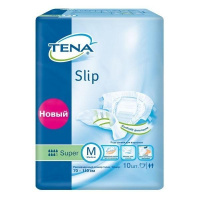 ТЕНА Подгузники СЛИП СУПЕР М N10 #