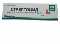 СТРЕПТОЦИД 10% 25,0 МАЗЬ/БИОСИНТЕЗ/