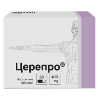 ЦЕРЕПРО капс 400мг N28