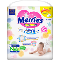 МЕРРИС трусики 4-8кг/S N62