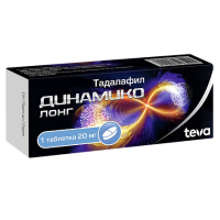 Динамико лонг таб. п.п.о. 20мг N1