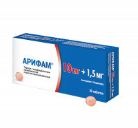 АРИФАМ таб 10+1,5мг №30