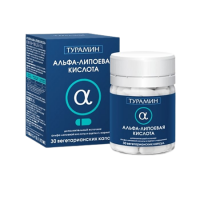 ТУРАМИН АЛЬФА-ЛИПОЕВАЯ КИСЛОТА капс N30