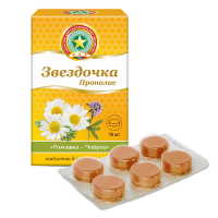 ЗВЕЗДОЧКА ПРОПОЛИС таб №18 Ромашка-чабрец #