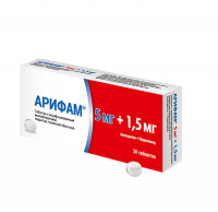 АРИФАМ таб 5+1,5мг №30