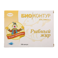 РЫБИЙ ЖИР БИОКОНТУР капс №100