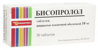 БИСОПРОЛОЛ таб 10мг N30  Рафарма