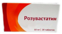 РОЗУВАСТАТИН таб 10мг N28  Озон