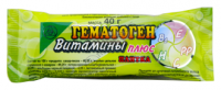 ГЕМАТОГЕН ЭКЗОН Витамины Плюс 40г