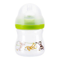 МД (11208) Бутылочка "Мои первые друзья" шир/горло сил/соска 150мл (Курносики)
