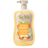БИО МИО BIO SHOWER GEL Гель для душа с эф. маслами апельсина и бергамота 650мл