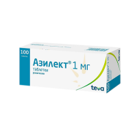 АЗИЛЕКТ таб 1мг N100