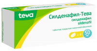 СИЛДЕНАФИЛ-ТЕВА таб 50мг №4