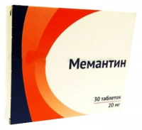 МЕМАНТИН 20 МГ N30 ТАБЛ П/ПЛЕН/ОБОЛОЧ/ОЗОН /АКЦИЯ за 1 шт./