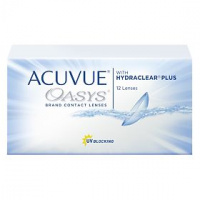 ЛИНЗЫ ACUVUE OASIS 8,4 №12 (-1.25)